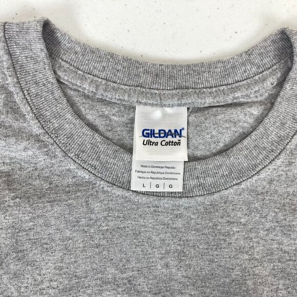 New England Patriots They Hate Us T Shirt Mens Size L Grey NFL Football - Picture 4 of 4